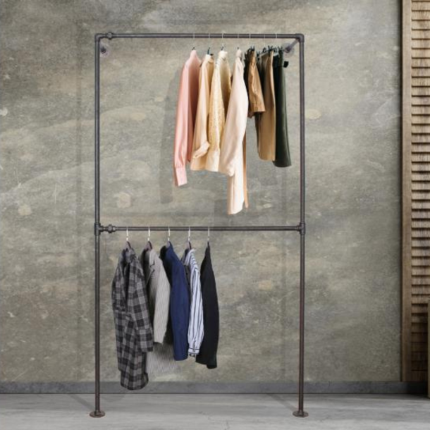 Simple Racks Harlem tjsystem i r vandrr, 210 x 120 cm