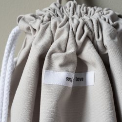 Bomuldspose, Cataria, Lysegr