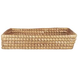 Ib Laursen Servietholder/kurv kvadratisk m/lav kant, natur