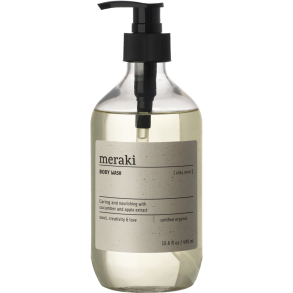 Meraki, Body wash, Silky mist 490 ml, Klar
