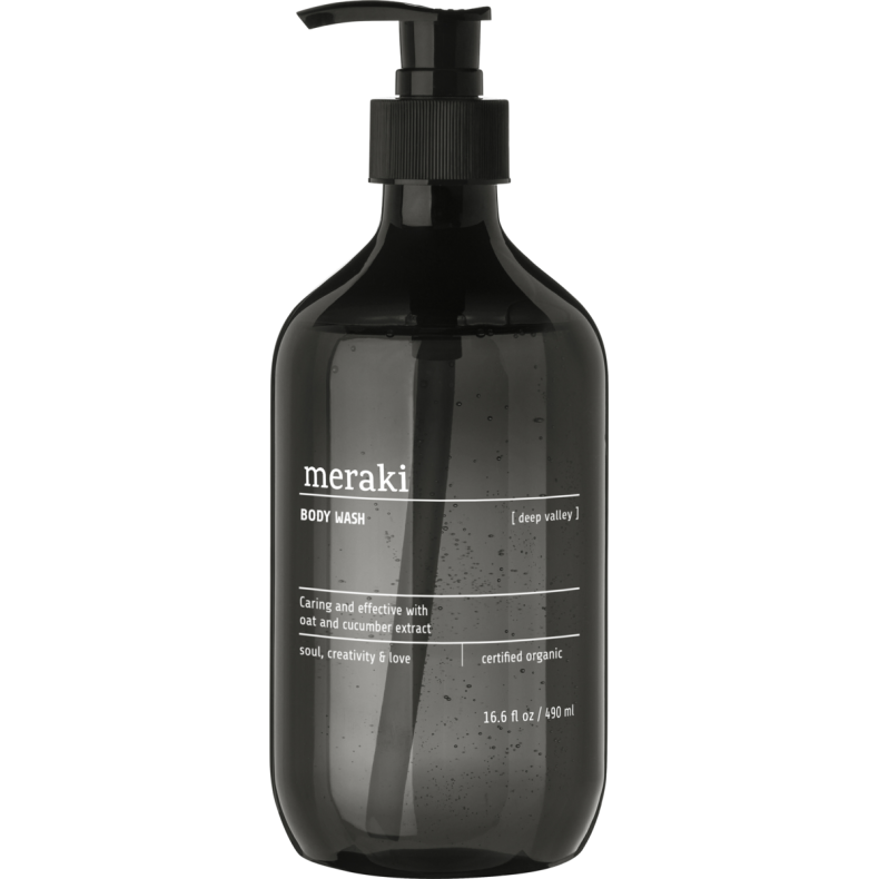 Meraki Body Wash, Deep valley, 490 ml