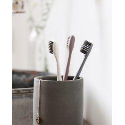 Meraki Tandbrster 3 stk, Gr;Hvid;Bordeaux