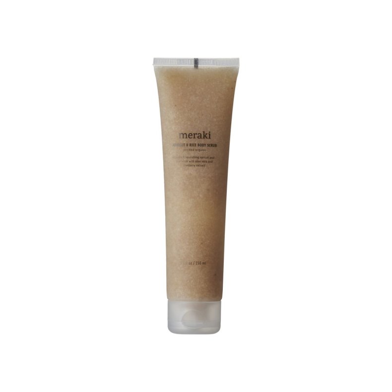 Meraki Apricot &amp; rice body scrub 150 ml