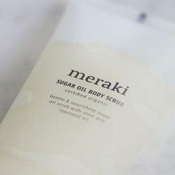 Meraki Sukker olie body scrub 150 ml