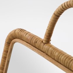 Meraki Spejl m. ramme, Baki, 32x24 cm - Natur