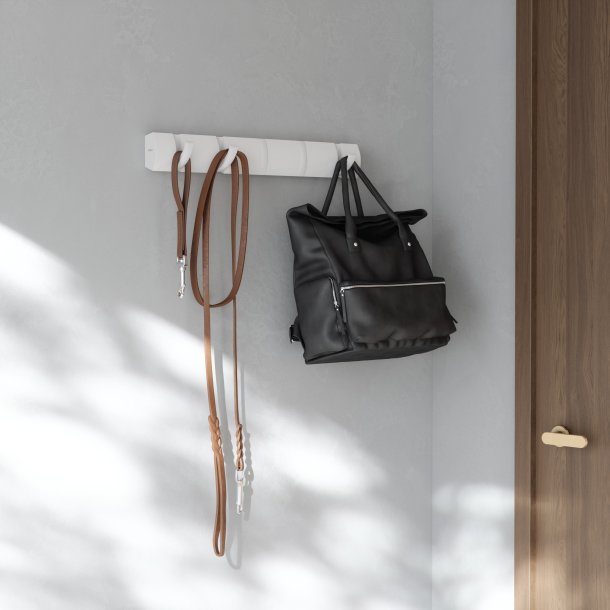 Umbra Flip 5 knager�kke - Hvid/hvid