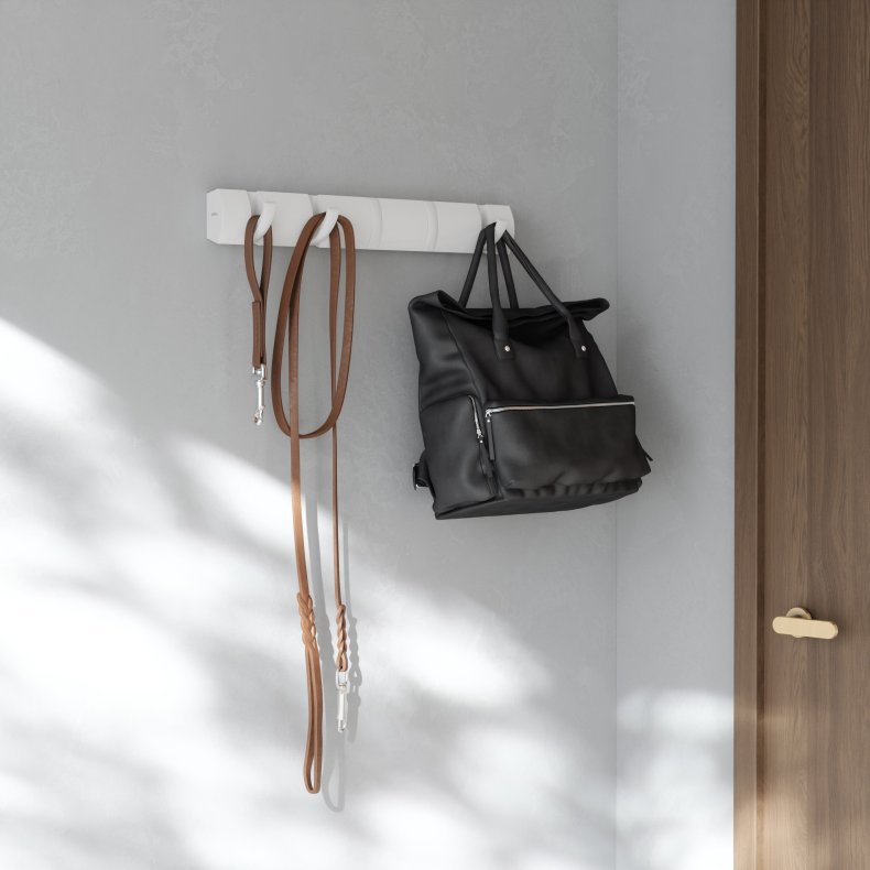 Umbra Flip 5 knager�kke - Hvid/hvid