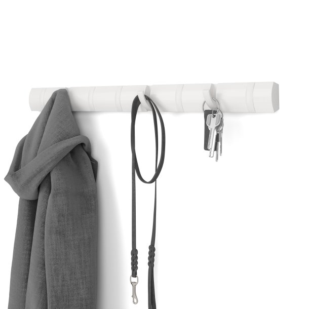 Umbra Flip 8 knager�kke - Hvid/hvid