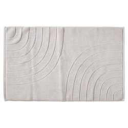 Zone Time Bademtte 50x80 cm - Soft Grey