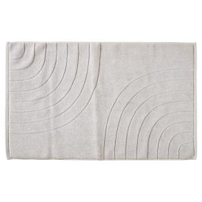 Zone Time Bademtte 50x80 cm - Soft Grey