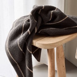 Meraki Hndklde, Stripe, Army 50x100 cm - st m/ 2 stk