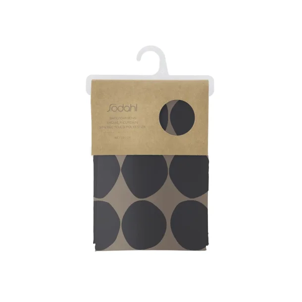 Sdahl Bubbles Badeforhng 180 x 220 cm Taupe