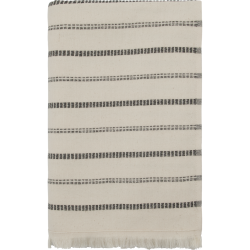 Meraki Hndklde, True, Rhvid;Sort 70x140 cm