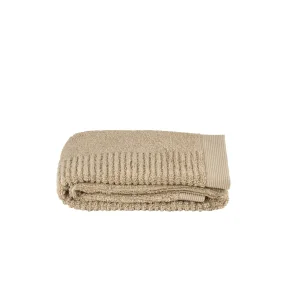 M�rkegr�t h�ndkl�de fra Zone i 100% �kologisk bomuld. Det m�ler 50x100 cm. Det bevarer sin form, h�je sugeevne, farvem�thed og fyldighed vask efter vask