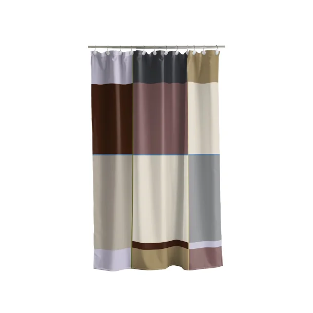 S�dahl Colour Block Badeforh�ng 180x200 cm - Rosewood