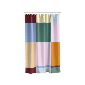 S�dahl Colour Block Badeforh�ng 180 x 200 cm - Lilac