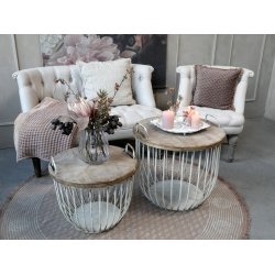 Chic Antique Fleur Gren m. frkapsler H60 cm