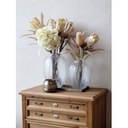 Chic Antique Fleur Protea Blomst, H53 cm creme