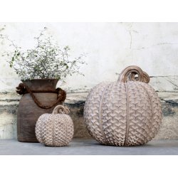 Chic Antique Grskar m. guld 27,5  cm - antique latte