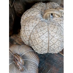 Chic Antique Grskar m. guld 27,5  cm - antique latte