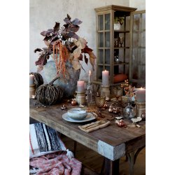 Chic Antique Fleur Gren m. blade, H104 cm terracotta