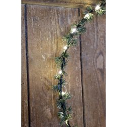 Chic Antique Fleur Krans m. 30 LED-lys