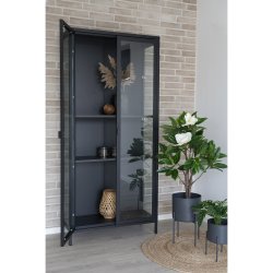 Bombay rundt tppe i flettet jute, natur, 90 cm