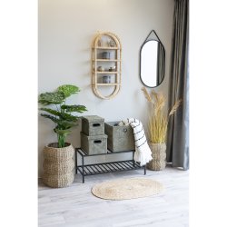 House Nordic Drmtte i flettet jute 50x80 cm