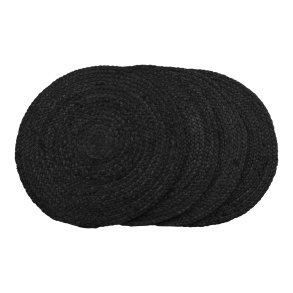 House Nordic Dkserviet - st m 4 stk, Mrk gr