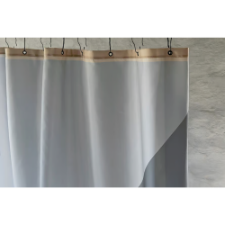 Mette Ditmer DUET Badeforhng Lysegr 150 x 200 cm