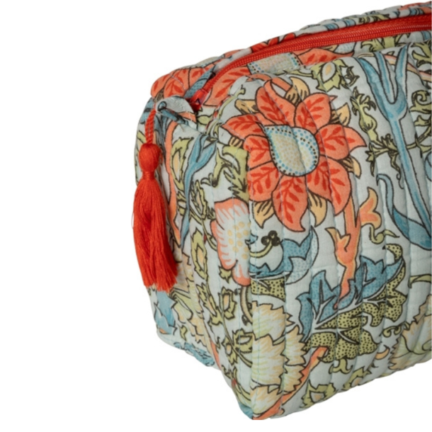 Au Maison toilettaske, Artisan, bl/rd