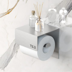 Nortiq T&B Selvklbende toiletrulleholder, brstet alu