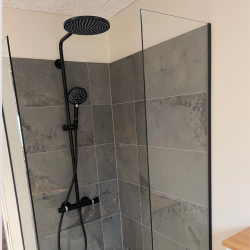 Brusevg 50x200 cm, 8 mm klart glas 