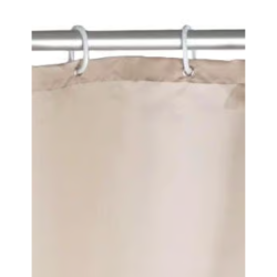 Wenko anti skimmel badeforh�ng 180x200 cm - Beige