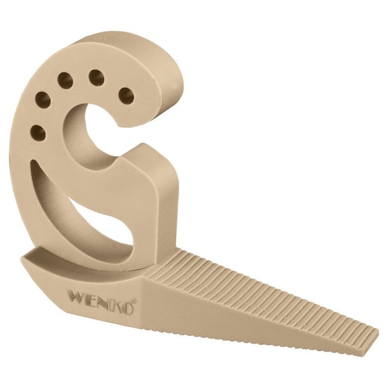 WENKO Multi-STOP d�r- og vinduesstopper i beige termoplast