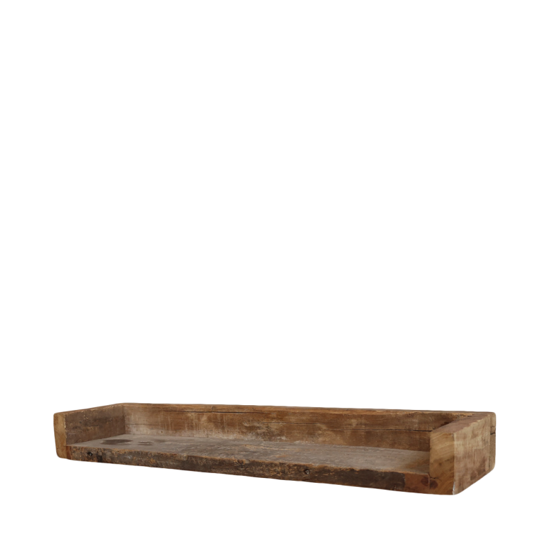 Chic Antique Grimaud unika hylde i patineret genbrugstr� 60 cm