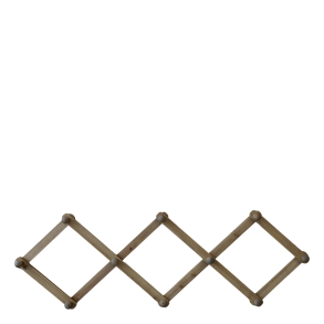 Chic Antique Knagerkke m. 10 knager, natur