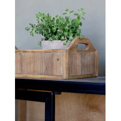 Chic Antique Kasse m. h�ndtag, natur