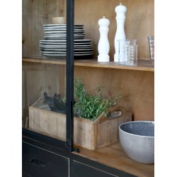 Chic Antique Kasse m. h�ndtag, natur