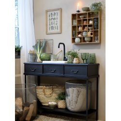 Chic Antique Hylde med rum H49/L49/B8 cm - Natur