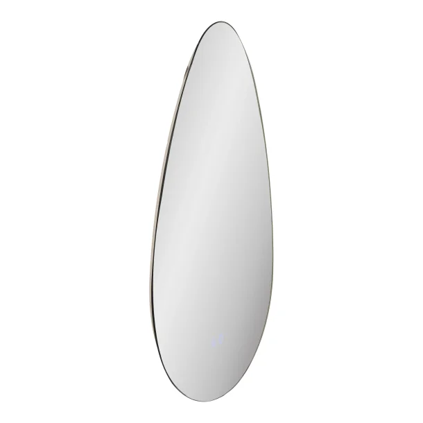 House Nordic Kiama Spejl med LED, antidug og 3 lysniveauer, organisk form, 58x80 cm