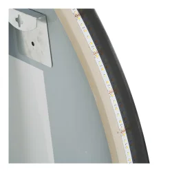 House Nordic Kiama Spejl med LED, antidug og 3 lysniveauer, organisk form, 58x80 cm