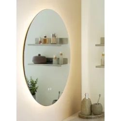 House Nordic Kiama Spejl med LED, antidug og 3 lysniveauer, �80 cm