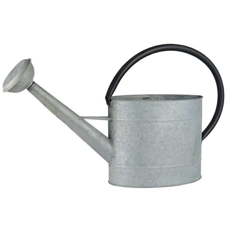 Ib Laursen Vandkande m/spreder oval gr� m/sort hank 5 ltr