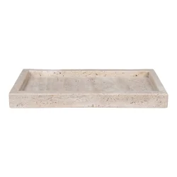 House Nordic Bakke, travertin, natur, 30,5x15 cm