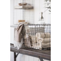 Ib Laursen Karklud Mynte strikket - Latte