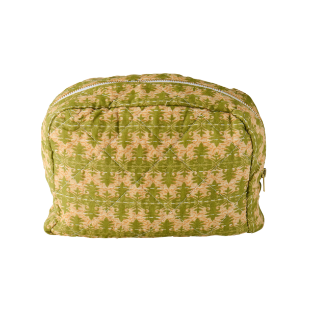 billig toilettaske i quilt 