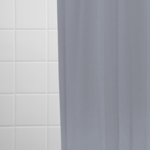 Badeforh�ng gr� h�rlook, 140x195 cm - VaskBAR