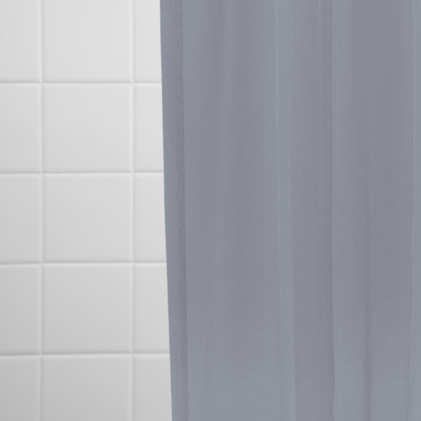 Badeforh�ng gr� h�rlook, 140x195 cm - VaskBAR