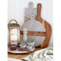 Chic Antique Morlaix Tapasfad af marmor �30 cm